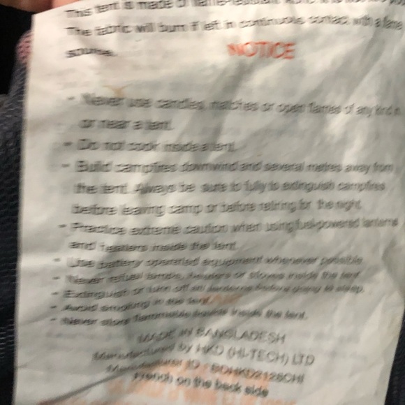 π«Άπ»-SEARS π¨π¦-Hillary 8 man nylon tent- - Picture 8 of 13